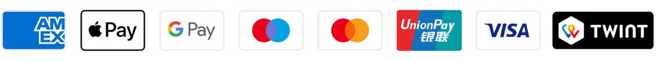 Plusieurs icônes de paiement