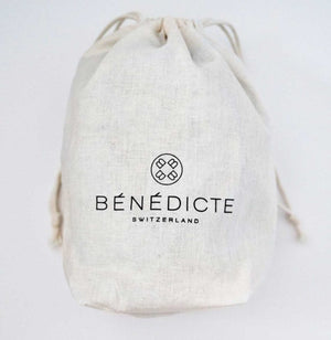 Pochon en coton Bénédicte avec son cordon de serrage