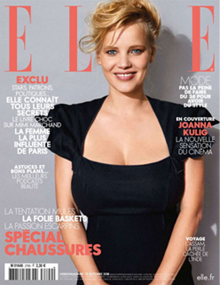 Une de magazine Elle 